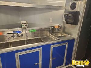 2010 Barbecue Food Trailer With Enclosed Porch Barbecue Food Trailer Floor Drains South Carolina for Sale