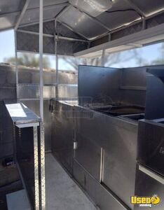 2010 Concession Trailer Concession Trailer Stainless Steel Wall Covers Arizona for Sale