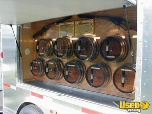 2010 Custom Beverage Trailer Beverage - Coffee Trailer Ice Block Maker Ontario for Sale