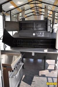 2010 Custom Built Bbq Trailer Barbecue Food Trailer Stainless Steel Wall Covers North Carolina for Sale