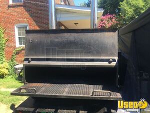 2010 Custom Built Open Bbq Smoker Trailer Chargrill Virginia for Sale
