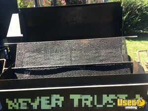 2010 Custom Built Open Bbq Smoker Trailer Fryer Virginia for Sale