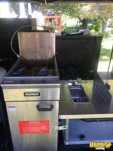 2010 Custom Built Open Bbq Smoker Trailer Hand-washing Sink Virginia for Sale