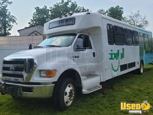 2010 F-650 Super Duty Shuttle Bus Shuttle Bus Air Conditioning New York Diesel Engine for Sale