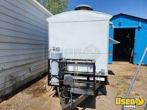 2010 Food Concession Concession Trailer Diamond Plated Aluminum Flooring Texas for Sale