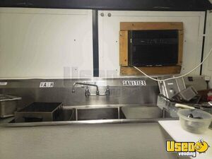 2010 Food Trailer Kitchen Food Trailer Prep Station Cooler Arkansas for Sale
