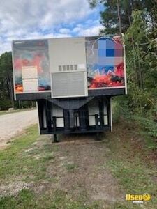 2010 Kitchen Food Trailer Diamond Plated Aluminum Flooring Maryland for Sale