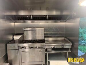 2010 Kitchen Food Trailer Kitchen Food Trailer Stainless Steel Wall Covers Michigan for Sale