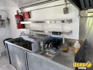 2010 Kitchen Trailer Kitchen Food Trailer Diamond Plated Aluminum Flooring Texas for Sale