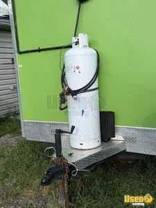 2010 Mayh Kitchen Food Trailer Diamond Plated Aluminum Flooring Virginia for Sale