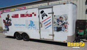 2010 Mobile Entertainment Trailer Party / Gaming Trailer Air Conditioning Texas for Sale