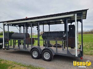 2010 Open Bbq Smoker Trailer Open Bbq Smoker Trailer Hand-washing Sink Maryland for Sale