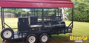 2010 Open Bbq Smoker Trailer Open Bbq Smoker Trailer Spare Tire Georgia for Sale