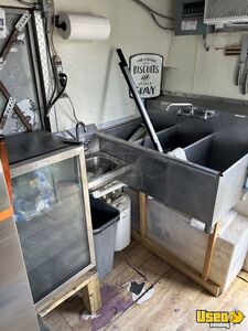 2010 S-16 Kitchen Food Trailer Upright Freezer Texas for Sale