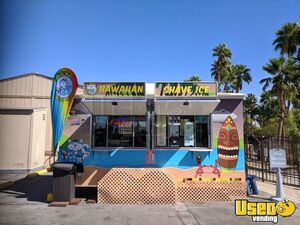 2010 Shaved Ice And Soft-serve Concession Trailer Snowball Trailer Nevada for Sale