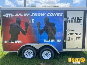 2010 Shaved Ice Concession Trailer Snowball Trailer Air Conditioning Texas for Sale