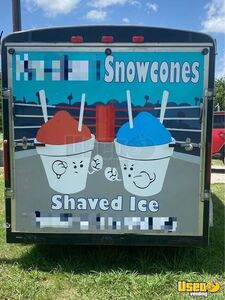 2010 Shaved Ice Concession Trailer Snowball Trailer Concession Window Texas for Sale