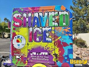 2010 Shaved Ice Trailer Snowball Trailer Diamond Plated Aluminum Flooring Arizona for Sale