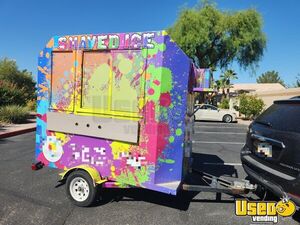 2010 Shaved Ice Trailer Snowball Trailer Exterior Customer Counter Arizona for Sale