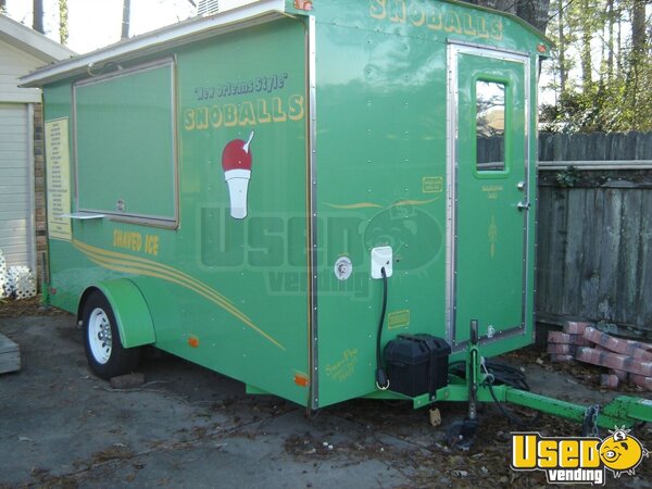 2010 Sno Pro 6x12 Snowball Trailer Louisiana for Sale