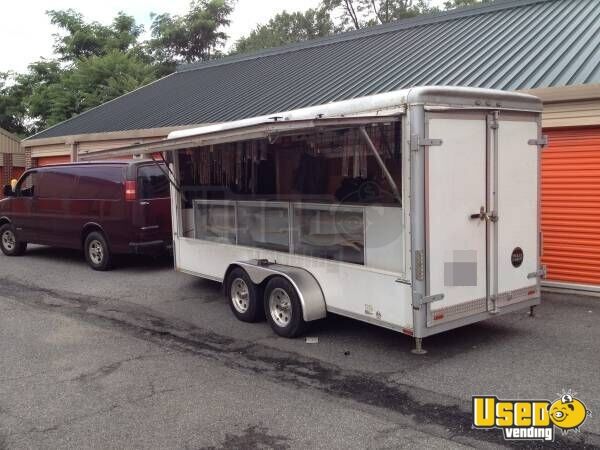 2010 7 X 20 Food Concession Trailer Kitchen Trailer For Sale