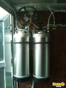 2010 W&w Beverage - Coffee Trailer Diamond Plated Aluminum Flooring New York for Sale