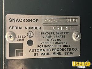 2011 7600 Automatic Products Snack Machine 2 Ohio for Sale