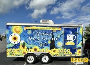 2011 7x16cg Beverage - Coffee Trailer Cabinets Virginia for Sale