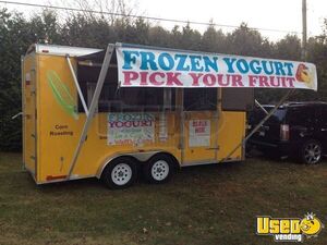2011 Au7 Ice Cream And Froyo Concession Trailer Ice Cream Trailer Concession Window Ontario for Sale