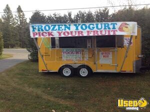 2011 Au7 Ice Cream And Froyo Concession Trailer Ice Cream Trailer Ontario for Sale