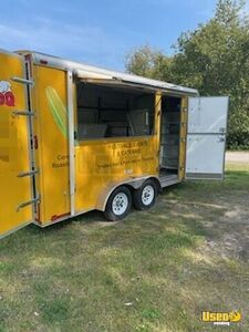 2011 Au7 Ice Cream And Froyo Concession Trailer Ice Cream Trailer Reach-in Upright Cooler Ontario for Sale