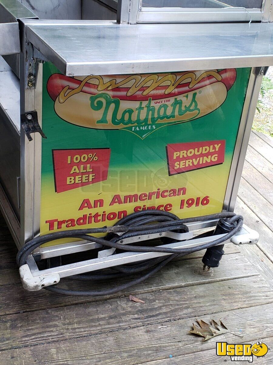 2011 Custom Nathan's Hot Dog Cart Food Vending Cart for Sale in