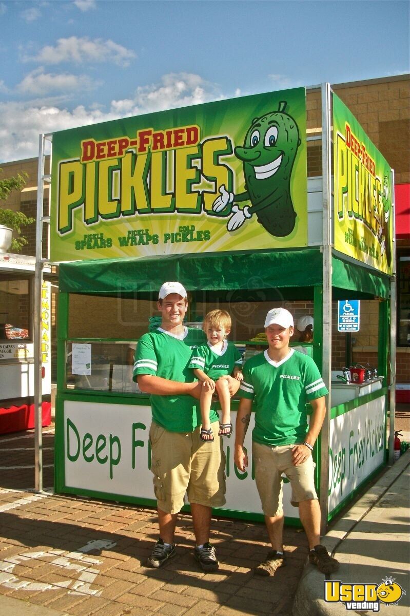 Deep Fried Pickle Business Carnival food Trailer for Sale in Minnesota
