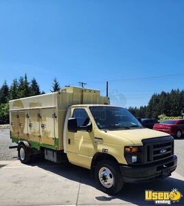 2011 E-450 Super Duty Cutaway Van Catering Food Truck Insulated Walls Washington for Sale