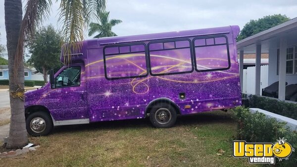 2011 E350 Mobile Hair & Nail Salon Truck Florida Gas Engine for Sale