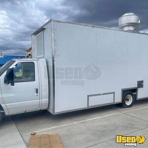 2011 E350 Super Duty Cargo All-purpose Food Truck Stainless Steel Wall Covers California Gas Engine for Sale