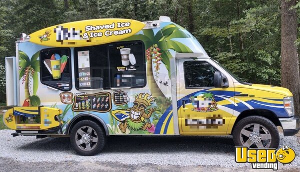 2011 Econoline Snowball And Ice Cream Truck Snowball Truck Georgia Gas Engine for Sale