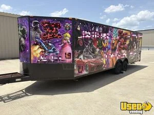 2011 Enclosed Trailer Party / Gaming Trailer Air Conditioning Texas for Sale