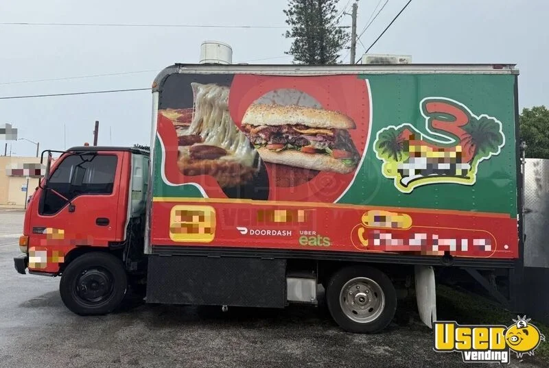 2011 Express Catering Food Truck Florida Gas Engine for Sale