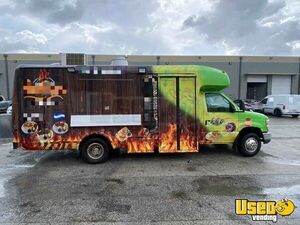 2011 F450 Kitchen Food Truck All-purpose Food Truck Air Conditioning Florida Gas Engine for Sale