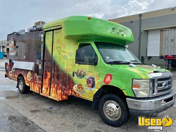 2011 F450 Kitchen Food Truck All-purpose Food Truck Florida Gas Engine for Sale