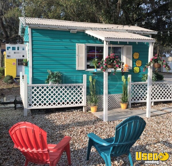 Used 2011 8.5' x 16' CustomBuilt Ice Cream Concession Trailer