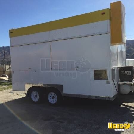 2011 Jrc Concession Food Trailer Stainless Steel Wall Covers California for Sale