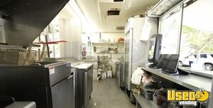 2011 Kitchen Food Concession Trailer Kitchen Food Trailer Diamond Plated Aluminum Flooring Florida for Sale