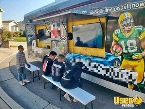 2011 Mobile Video Game Trailer Party / Gaming Trailer Spare Tire California for Sale