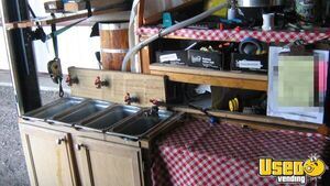 2011 Sharp Trailer Full 110 V Setup And Electric Awniing Beverage - Coffee Trailer Triple Sink Oklahoma for Sale