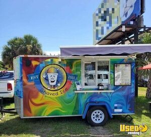 2011 Shaved Ice Concession Trailer Snowball Trailer Concession Window Florida for Sale