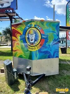 2011 Shaved Ice Concession Trailer Snowball Trailer Refrigerator Florida for Sale