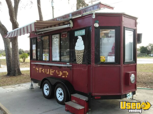 2011 Soft Service Concession Trailer Ice Cream Trailer Florida for Sale