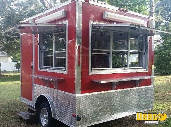 2011 South Ga Cargo Kitchen Food Trailer Removable Trailer Hitch Florida for Sale